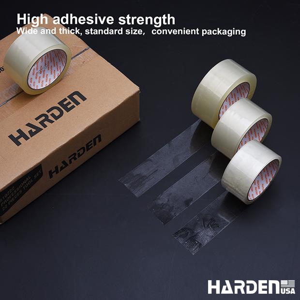 Fita Adesiva Marrom HARDEN BOPP para Empacotamento – Alta Aderência e Vedação Profissional