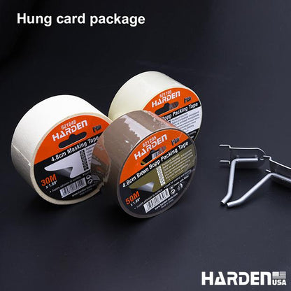 Fita Adesiva Marrom HARDEN BOPP para Empacotamento – Alta Aderência e Vedação Profissional