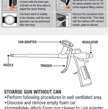 Pistola de Espuma de 12"