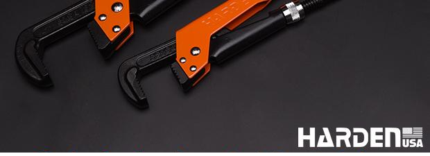 Chave para Tubo Tipo Sueca HARDEN 1" e 1.1/2" em Aço Cr-V (Cromo Vanádio)