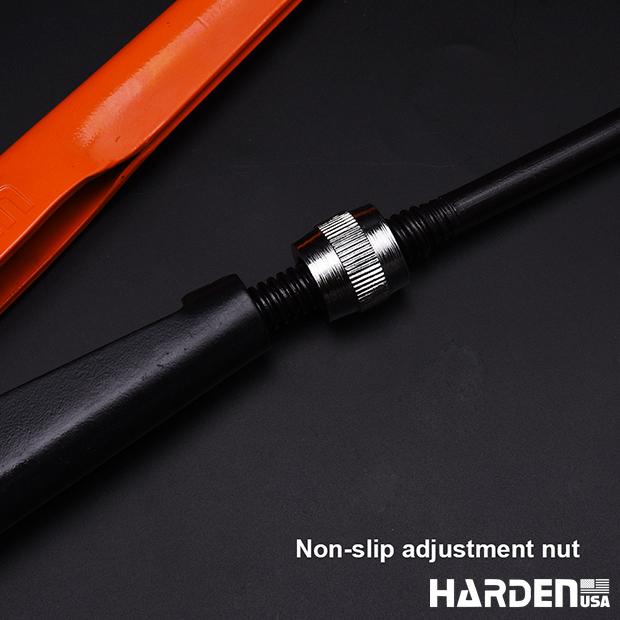 Chave para Tubo Tipo Sueca HARDEN 1" e 1.1/2" em Aço Cr-V (Cromo Vanádio)