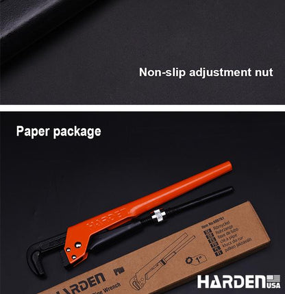 Chave para Tubo Tipo Sueca HARDEN 1" e 1.1/2" em Aço Cr-V (Cromo Vanádio)