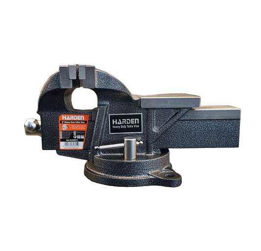 Morsa de Bancada Pesada HARDEN – Modelos 3", 4", 5", 6" e 8" em Aço Fundido