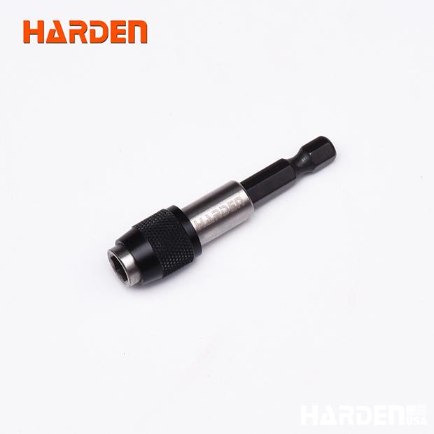 Porta-Bits 1/4" HARDEN com Engate Rápido (QR – Quick Release) – 60 mm em Aço CR-V