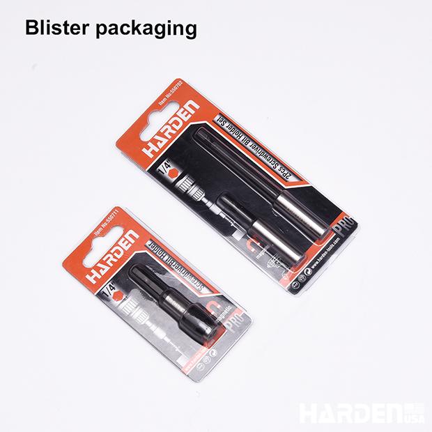 Porta-Bits 1/4" HARDEN com Engate Rápido (QR – Quick Release) – 60 mm em Aço CR-V