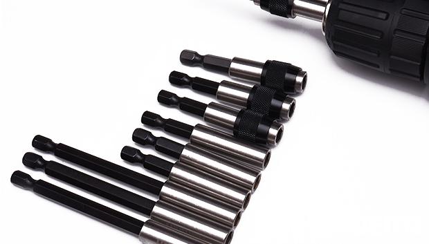 Porta-Bits 1/4" HARDEN com Engate Rápido (QR – Quick Release) – 60 mm em Aço CR-V