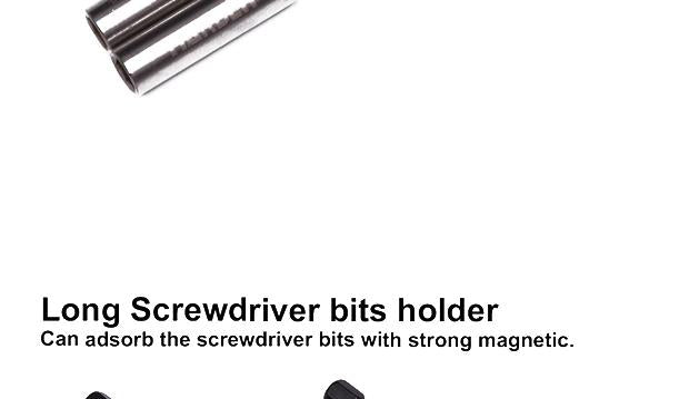 Porta-Bits 1/4" HARDEN com Engate Rápido (QR – Quick Release) – 60 mm em Aço CR-V