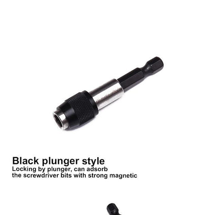 Porta-Bits 1/4" HARDEN com Engate Rápido (QR – Quick Release) – 60 mm em Aço CR-V