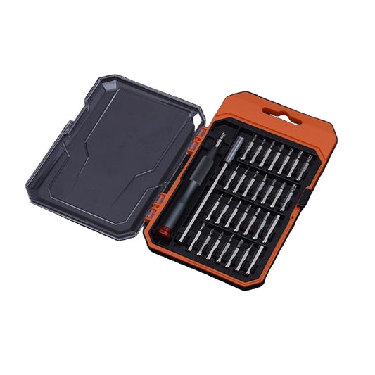 HARDEN Jogo de Bits de Precisão 31 Peças em Aço CR-V com Cabo Alumínio e Extensor