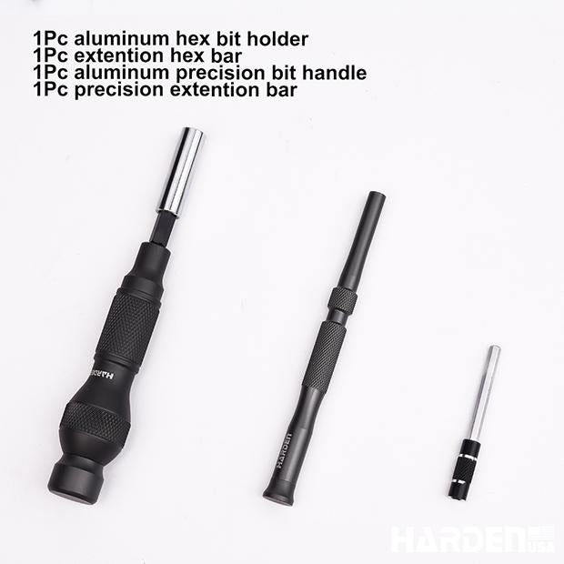 Jogo de Pontas CR-V 50 Peças HARDEN – Kit Completo para Parafusamento e Manutenção