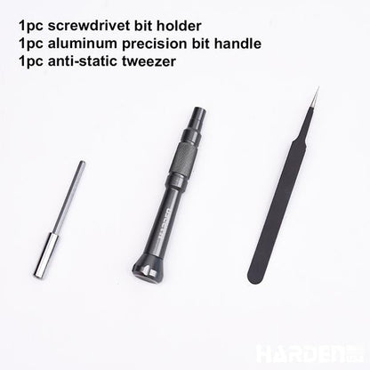 Jogo de Bits HARDEN em Aço Cromo Vanádio (CR-V) para Parafusadeira – 46 Peças de Precisão