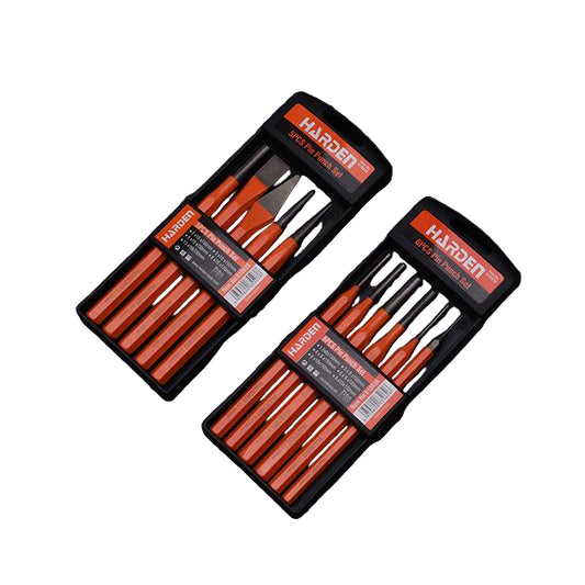 Jogo de Punções Harden em Aço Cromo-Vanádio