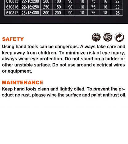 Talhadeira em Aço Carbono HARDEN com Cabo de Proteção – Alta Resistência para Construção e Manutenção