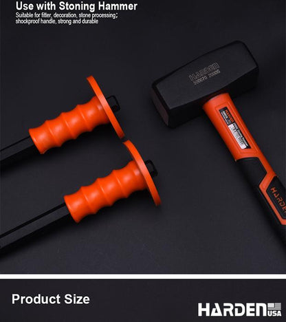 Talhadeira em Aço Carbono HARDEN com Cabo de Proteção – Alta Resistência para Construção e Manutenção