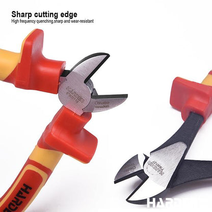 Alicate de Corte Diagonal Isolado 6” (150mm) HARDEN – Certificação VDE/GS, Profissional e Seguro