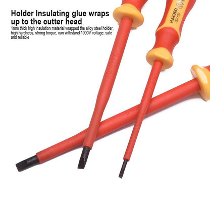 Chave de Fenda Isolada HARDEN – Certificada VDE/GS para Trabalhos Elétricos com Máxima Segurança