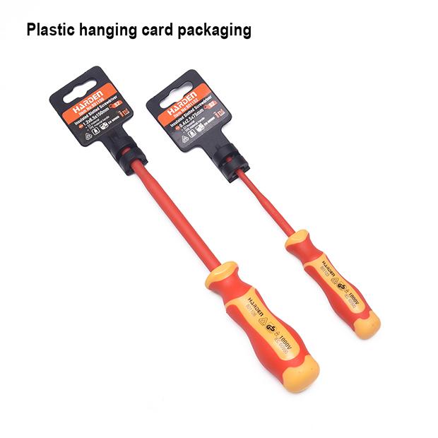 Chave de Fenda Isolada HARDEN – Certificada VDE/GS para Trabalhos Elétricos com Máxima Segurança