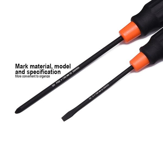 Chave de Fenda Harden com Cabo em TPR – Aço S2 Temperado para Uso Frequente