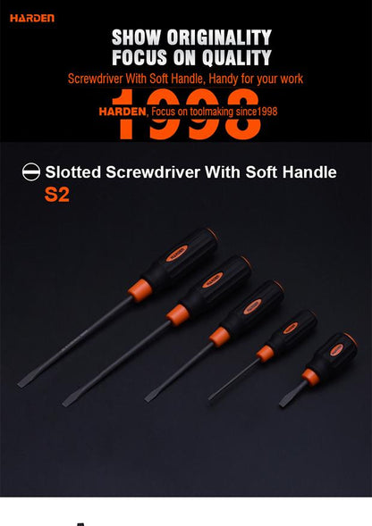 Chaves Phillips HARDEN com Cabo Emborrachado PH1, PH2 e PH3 – Uso Profissional