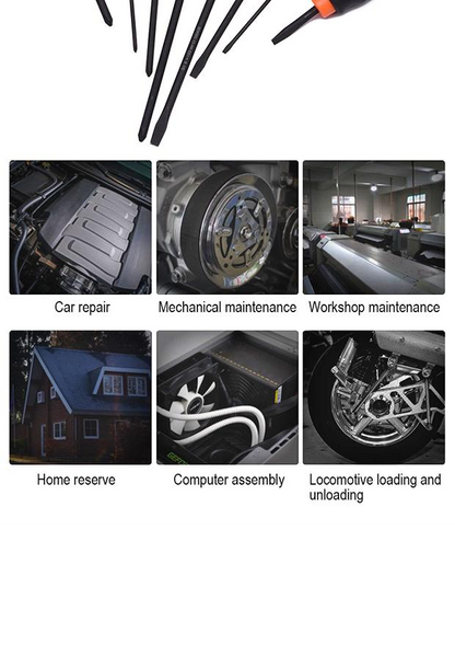 Chaves Phillips HARDEN com Cabo Emborrachado PH1, PH2 e PH3 – Uso Profissional