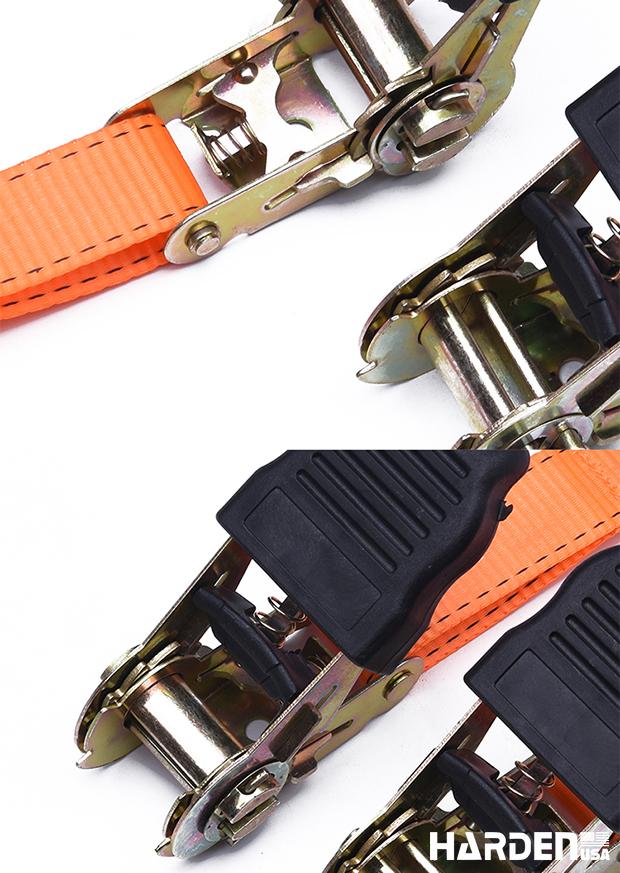 Conjunto de Cintas com Catraca HARDEN 25 mm x 5.000 mm para Amarração de Cargas Pesadas