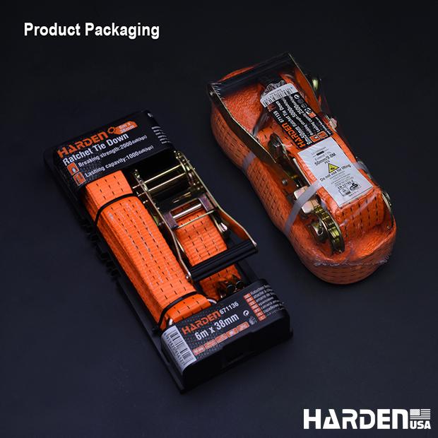 Cinta com Catraca HARDEN para Amarração de Cargas – Uso Profissional e Industrial