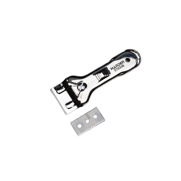 Scraper com 5 Lâminas de Substituição HARDEN – Corpo de Metal para Remoção Eficiente