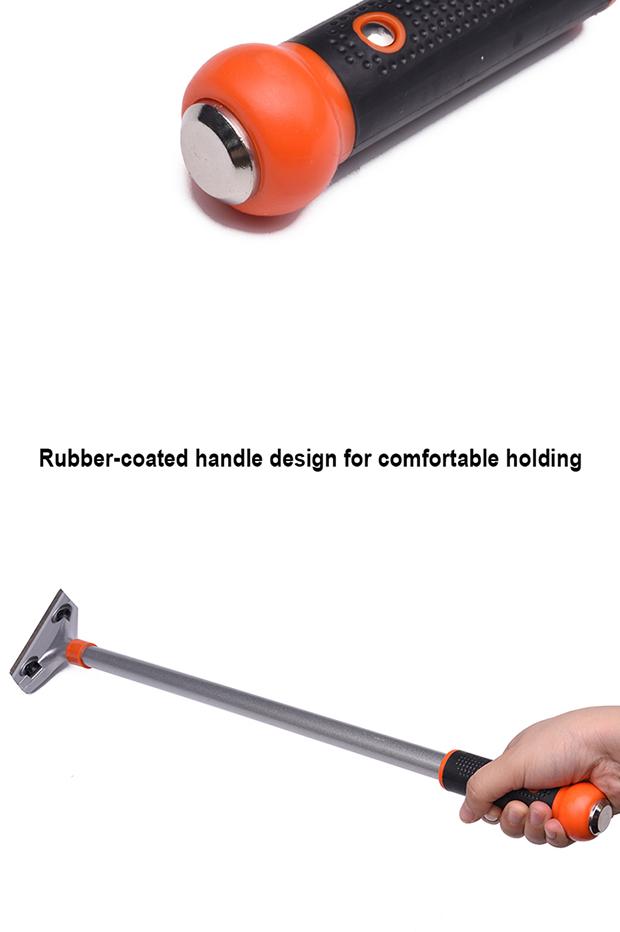 Scraper com 5 Lâminas de Substituição HARDEN – Corpo de Metal para Remoção Eficiente