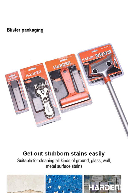 Scraper com 5 Lâminas de Substituição HARDEN – Corpo de Metal para Remoção Eficiente