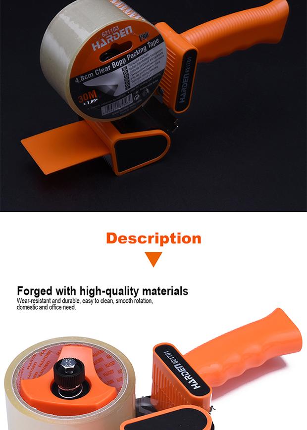 Dispensador de Fita Adesiva até 50mm com Fita Inclusa – HARDEN