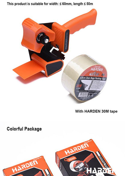 Dispensador de Fita Adesiva até 50mm com Fita Inclusa – HARDEN