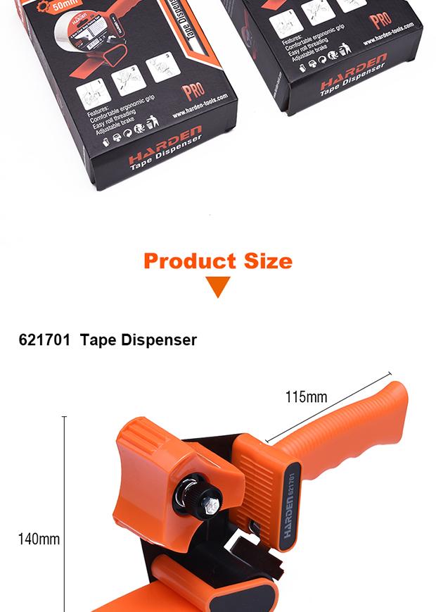 Dispensador de Fita Adesiva até 50mm com Fita Inclusa – HARDEN