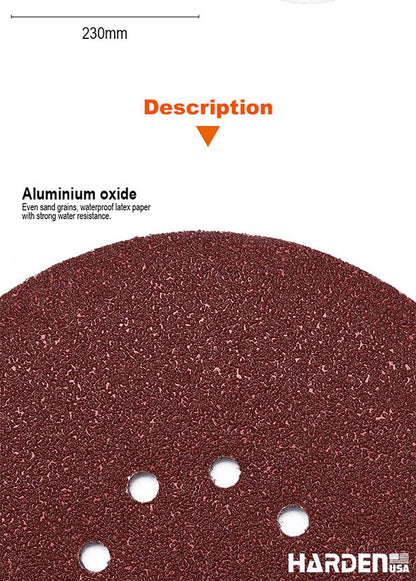 HARDEN Disco Flap com Velcro para Lixamento Profissional – Alumina, Aço, Madeira e Concreto