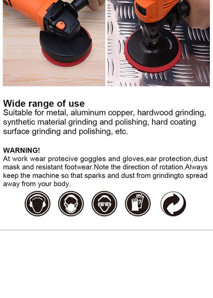 HARDEN Disco Flap com Velcro para Lixamento Profissional – Alumina, Aço, Madeira e Concreto