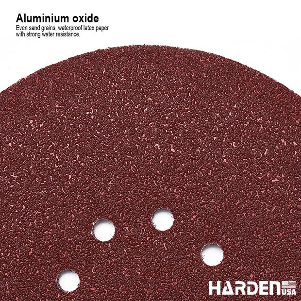 HARDEN Disco Flap com Velcro para Lixamento Profissional – Alumina, Aço, Madeira e Concreto