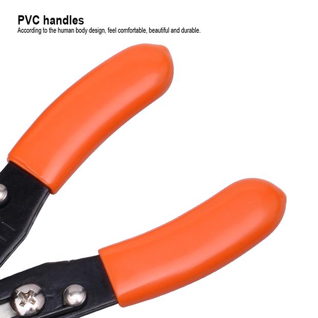 Alicate Decapador de Fios HARDEN 127 mm (5”) em Aço Carbono para Instalações Elétricas