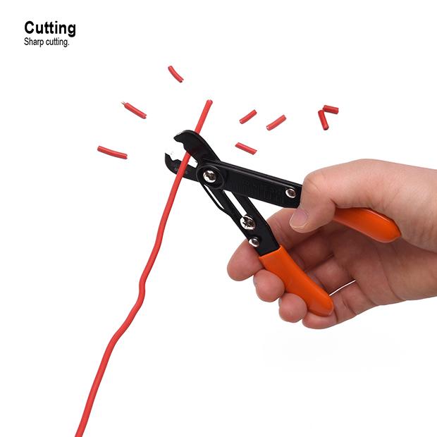 Alicate Decapador de Fios HARDEN 127 mm (5”) em Aço Carbono para Instalações Elétricas