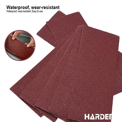 HARDEN Lixa 230×280 mm – Folha Abrasiva em Óxido de Alumínio para Madeira, Móveis e Acabamento Profissional