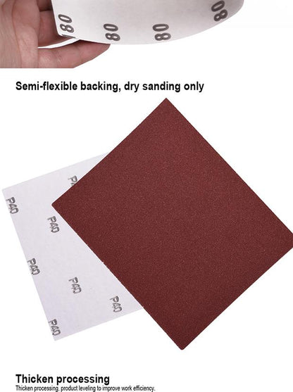 HARDEN Lixa 230×280 mm – Folha Abrasiva em Óxido de Alumínio para Madeira, Móveis e Acabamento Profissional