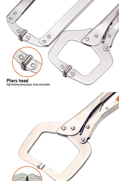Alicate de Pressão Tipo C HARDEN 280 mm (11”) em Aço Niquelado