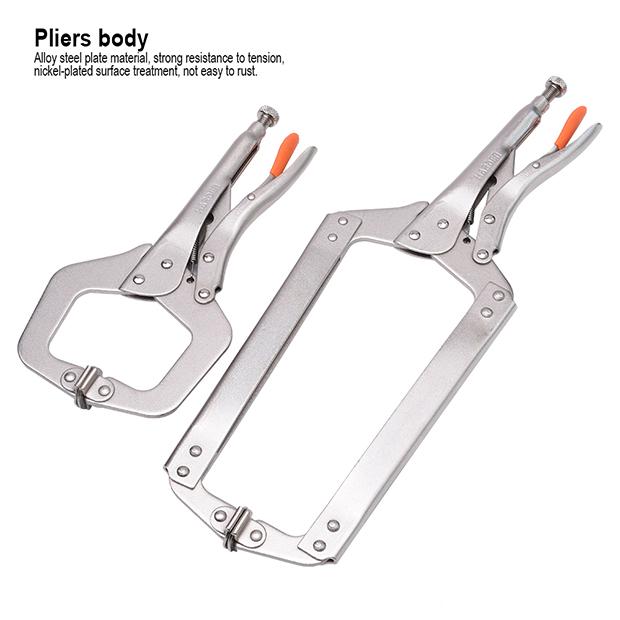 Alicate de Pressão Tipo C HARDEN 280 mm (11”) em Aço Niquelado