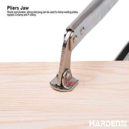 Alicate de Pressão Tipo C HARDEN 280 mm (11”) em Aço Niquelado