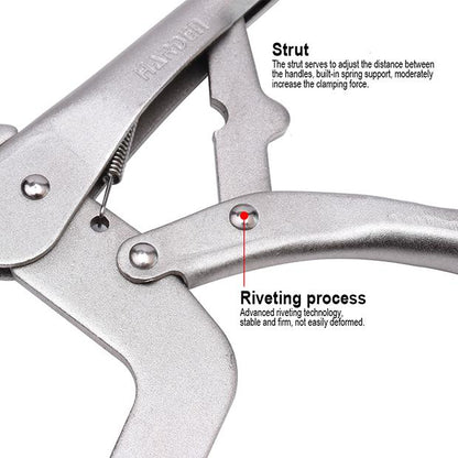 Alicate de Pressão Tipo C HARDEN 280 mm (11”) em Aço Niquelado
