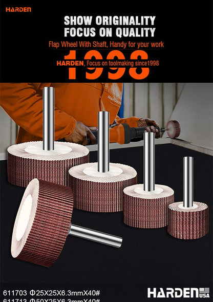 Roda Flap com Eixo 80 Mesh