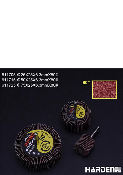 Roda Flap com Eixo 80 Mesh