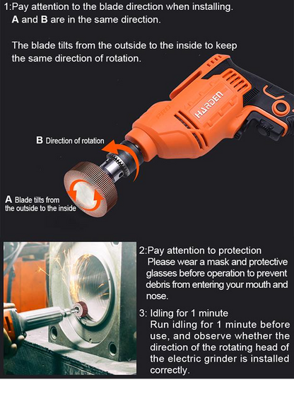 Roda Abrasiva com Eixo 40 Mesh