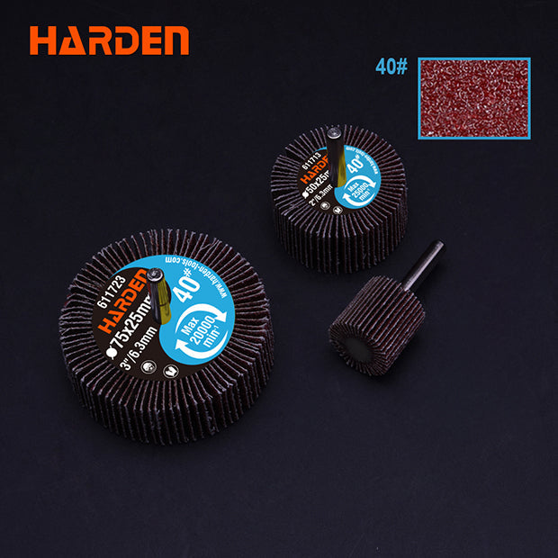 Roda Abrasiva com Eixo 40 Mesh