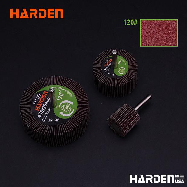 Roda de Lixa de 120 Mesh com Eixo