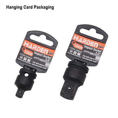 Adaptador de Impacto HARDEN 1/2” Fêmea x 3/4” Macho em Aço Cromo Molibdênio