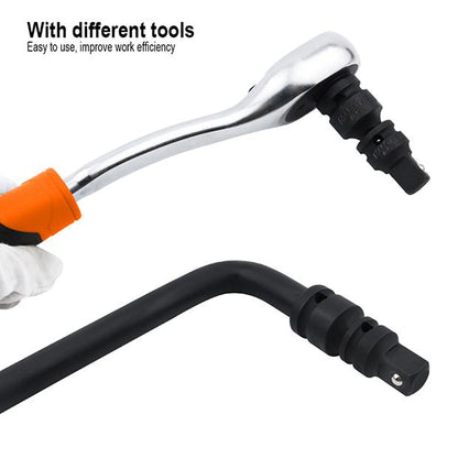 Adaptador de Impacto HARDEN 1/2” Fêmea x 3/4” Macho em Aço Cromo Molibdênio